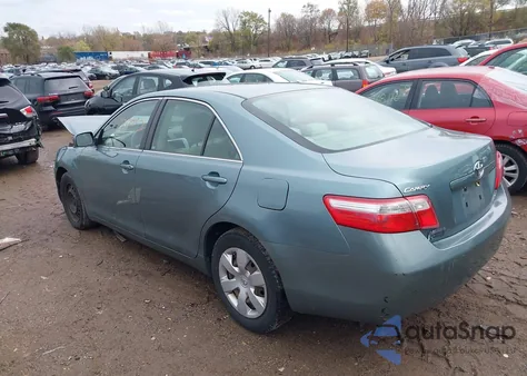 2007 Toyota Camry Le z USA, uszkodzony, nr VIN 4T1BE46K17U539090